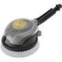 Kärcher WB 130 2.644-286.0 escova de lavagem rotativa para máquinas de alta pressão K 2–K 7, K Mini, preta