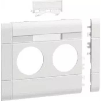 Hager placa de cobertura GB120219016 2 vias BRA 120mm hf v-branco (GB120219016)
