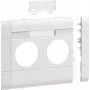 Hager placa de cobertura GB120219016 2 vias BRA 120mm hf v-branco (GB120219016)