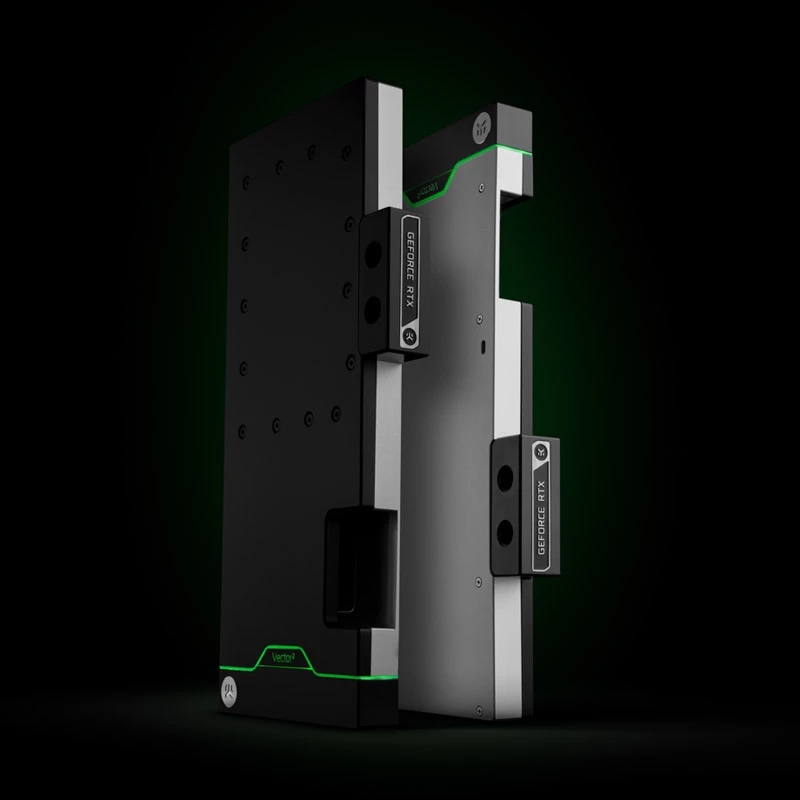 EK-Quantum Vector² FTW3 RTX 3080/90 backplate, prata