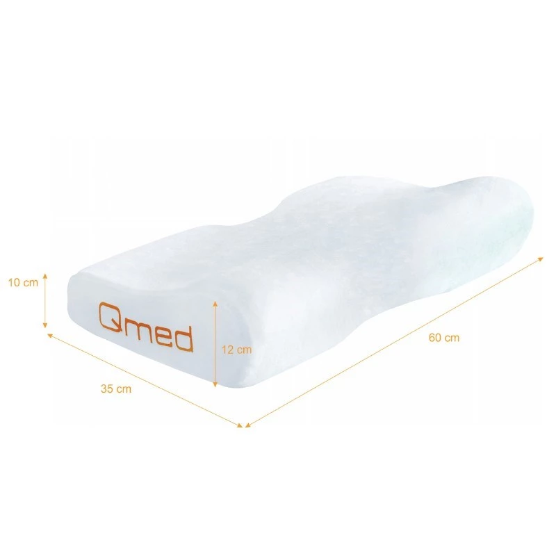 Almofada ortopédica premium perfilada para dormir Qmed