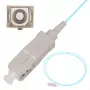 Extralink SC/UPC Pigtail Multimodo OM3 50/125 µm 2 m FTTH, Easy Strip