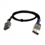 QNAP CAB-PCIE10M-8644-8X cabo Serial Attached SCSI (SAS) 1 m preto