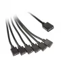 Cabo splitter ARGB 1 para 6 de 30 cm da Kolink PGW-AC-KOL-081