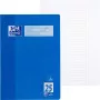 Oxford 100050311 caderno escolar, A4, 16 folhas, pautado, 90 g/m², azul