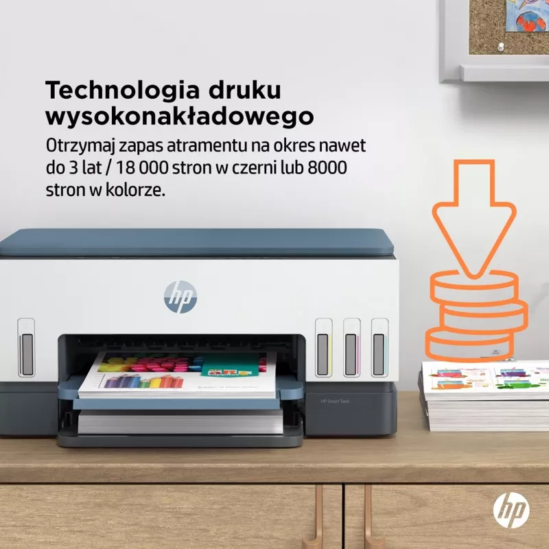 Impressora multifunções jato de tinta térmica HP Smart Tank 675 A4 4800 x 1200 DPI 12 páginas/min. Wi-Fi