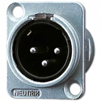 JUNG CXLR-S ficha de cabo XLR prateado
