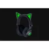 Razer Kraken Kitty V2 BT auscultadores gaming sem fios, Bluetooth 5.2, over-ear, microfone, cancelamento de ruído, Chroma RGB, 20–20 000 Hz, pretos