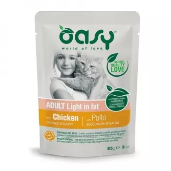 Oasy Chunks em molho Adult Light in Fat 85gr