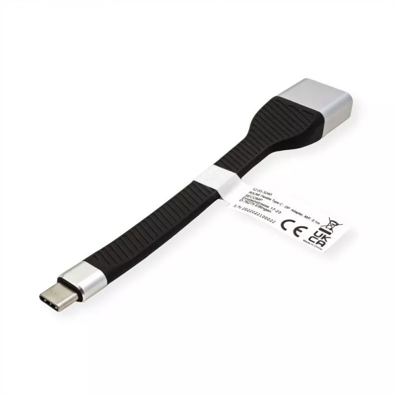 ROTRONIC-SECOMP Roline - Cabo adaptador - USB-C (M) para DisplayPort (F)