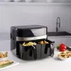Taurus Air Fry Digital Duo Duplo 9 L 2200 W fritadeira de ar quente preto