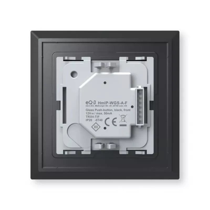eQ-3 AG HomeMatic 161170A0, Botão inteligente, Branco, 868,0 - 869,65 MHz, IP20, 130 m, 230 V