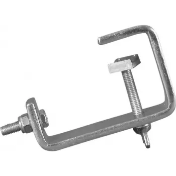 Gancho de teatro EUROLITE TH-40 prateado – gancho metálico de palco para rigging e suspensão