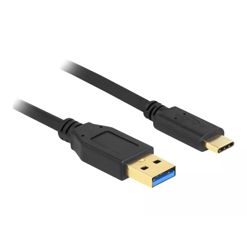 Cabo USB DeLOCK SuperSpeed USB 3.2 Gen 2 Type-A para Type-C 3 m
