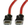 Roline - Cabo HDMI com Ethernet - HDMI macho para HDMI macho - 1 m - Isolamento duplo