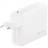 Carregador rápido de interior 4smarts 545200 — 200 W, 4× USB-C, 100–240 V, cabo de 1,5 m, branco