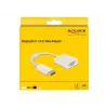 Adaptador DisplayPort 1.2 ficha para conetor fêmea VGA DeLOCK 61007