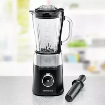 Batedeira Rommelsbacher MX 1260 — 1200 W, 1,5 L, preto/aço inoxidável