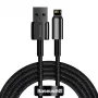 Cabo Lightning Baseus CALWJ-A01 2 m preto 2,4 A