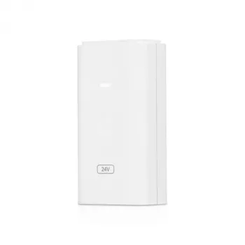 Fonte de alimentação PoE Ubiquiti POE-24-12W-G-WH, 24V, 0,5A, 12W, Gigabit