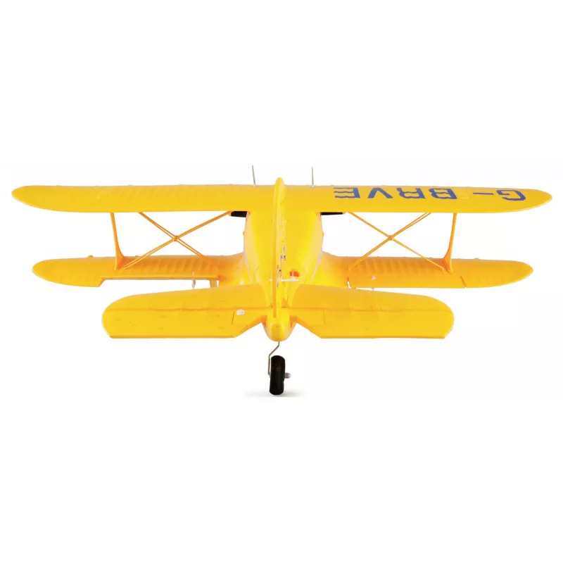 Avião RC Amewi AMXFlight Beech D17s 3D/6G RTF — amarelo, modelo pronto a voar