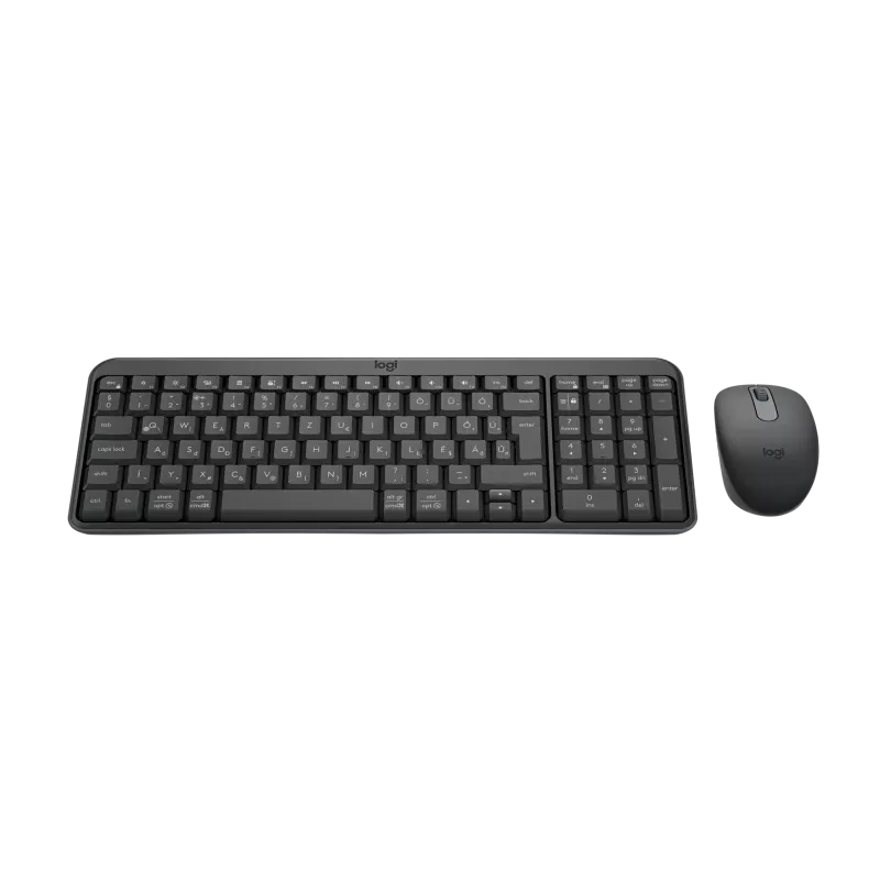 Conjunto de teclado e rato sem fios Logitech MK250 Compact