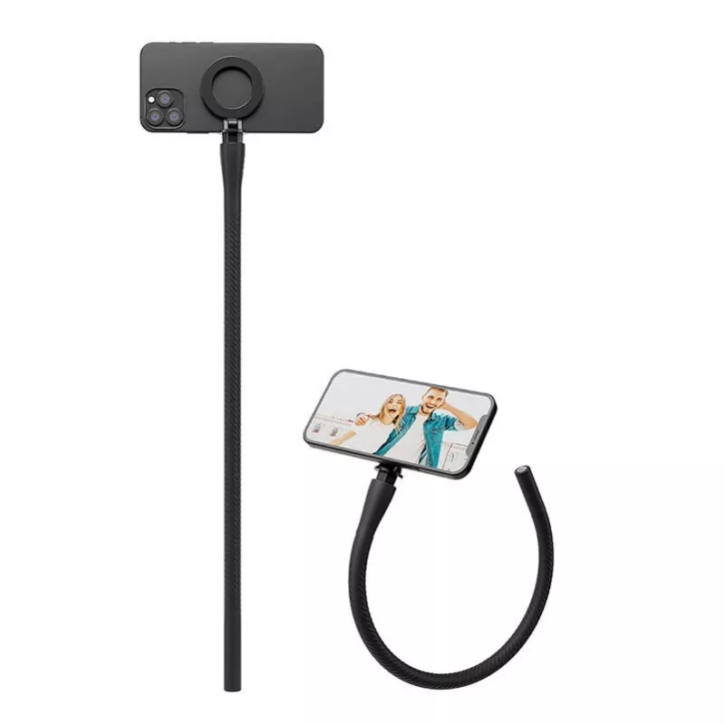 Suporte flexível para telefone Telesin P3-FM-01 — ângulo ajustável, leve, preto