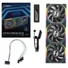 Lian Li UNI FAN SL Wireless LCD 120 preto 3 unid.