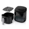 Fritadeira de ar quente Nedis KAAF160BK, cesto único, 4,2 L, 1300 W, preto