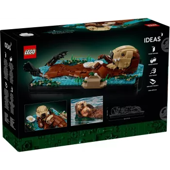 LEGO IDEAS 21366 Lontras Marinhas Flutuantes