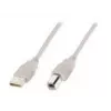 Cabo de ligação USB 2.0 Digitus AK-300105-018-E