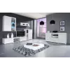 Aparador Cama Sideboard SAMBA branco/branco brilhante