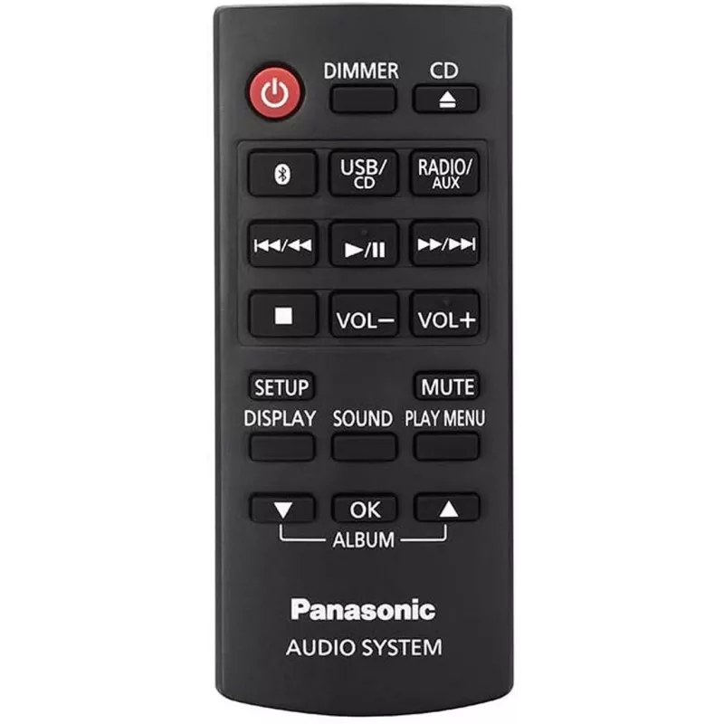 Mini sistema de áudio doméstico Panasonic SC-UX100E-K