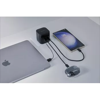 Fonte de alimentação 1XUSB-A/1XUSB-C/SCHWARZ 7806522 Intenso