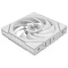Ventoinha de caixa lian li UNI FAN TL Wireless ARGB PWM 140mm branca