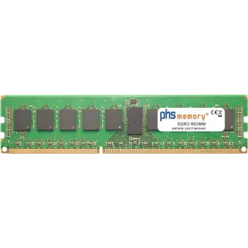 PHS-memory 8GB RAM Memória adequada para Supermicro X10QBi (MEM1 placa de memória) DDR3 RDIMM 1600MHz PC3L-12800R (SP388942)