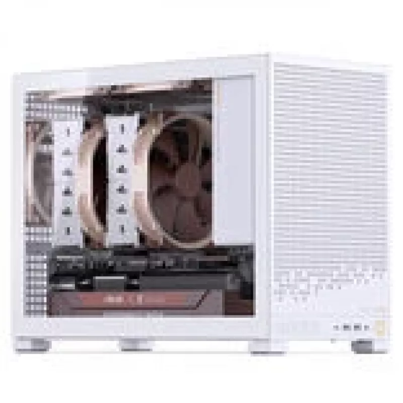 Caixa de PC Jonsbo D32 PRO + refrigeração líquida completa TRYX PANORAMA SE, ARGB - 240mm, Branco