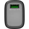 Carregador rápido USB-A QC (18 W) (preto)