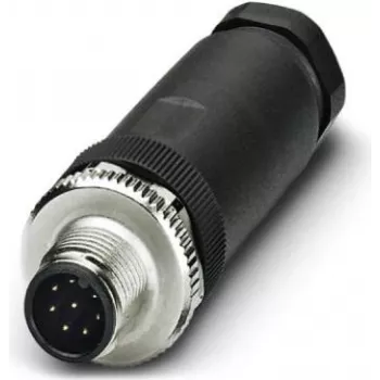 Conector M12 montável Phoenix Contact SACC-M12MS-8CON-PG9-M, conteúdo: 1 unid. (1513334)