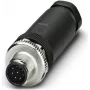 Conector M12 montável Phoenix Contact SACC-M12MS-8CON-PG9-M, conteúdo: 1 unid. (1513334)