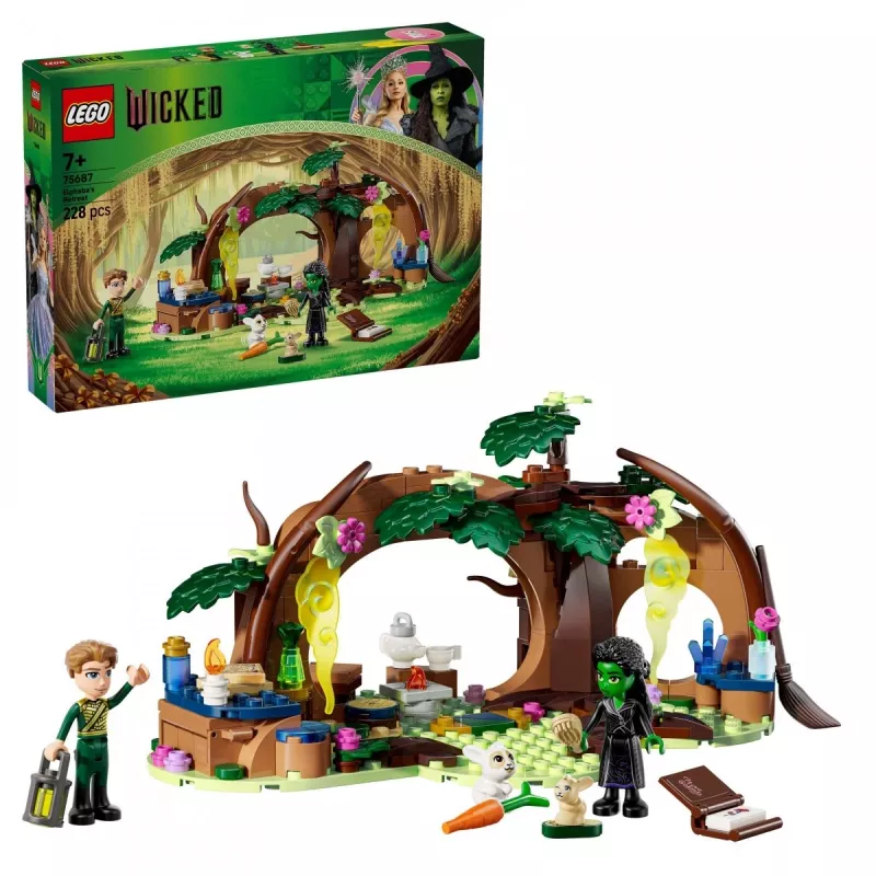Conjunto LEGO Elphaban Hideout 75687 – conjunto de brincar com 3 minifiguras