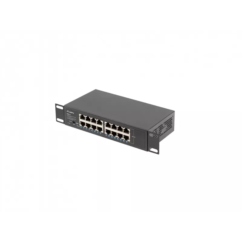 Comutador Lanberg RSGE-16 Rack 10/19 (16 portas 1Gb)