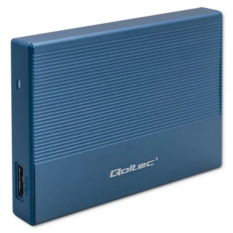 Caixa externa para SSD/HDD de 2,5 polegadas QOLTEC 52276 USB 3.0 SATA até 2 TB