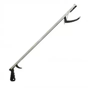 Pinça de preensão REHA FUND Senior 78 cm – pinça de preensão ergonómica leve em plástico com gancho e íman, 170 g