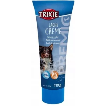 Snack para cães Trixie TX-3178 bisnaga de pasta de salmão 110 g, hipoalergénico, sem glúten e sem açúcar