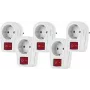 Tomada com interruptor Renkforce 2 polos branco