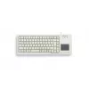 Teclado CHERRY XS Touchpad universal USB QWERTY US inglês cinzento