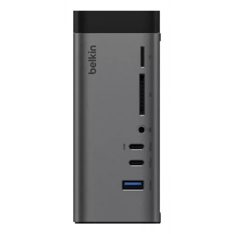 Hub Belkin Connect USB Type-C 10000 Mbit/s cinzento