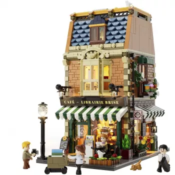 Lumibricks Buch-Café, brinquedo de construção
