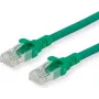 ROLINE - Cabo de patch - RJ-45 (M) para RJ-45 (M) - 2 m - UTP - CAT 6 - sem halogéneos, moldado, entrançado - Verde (21.15.2532)